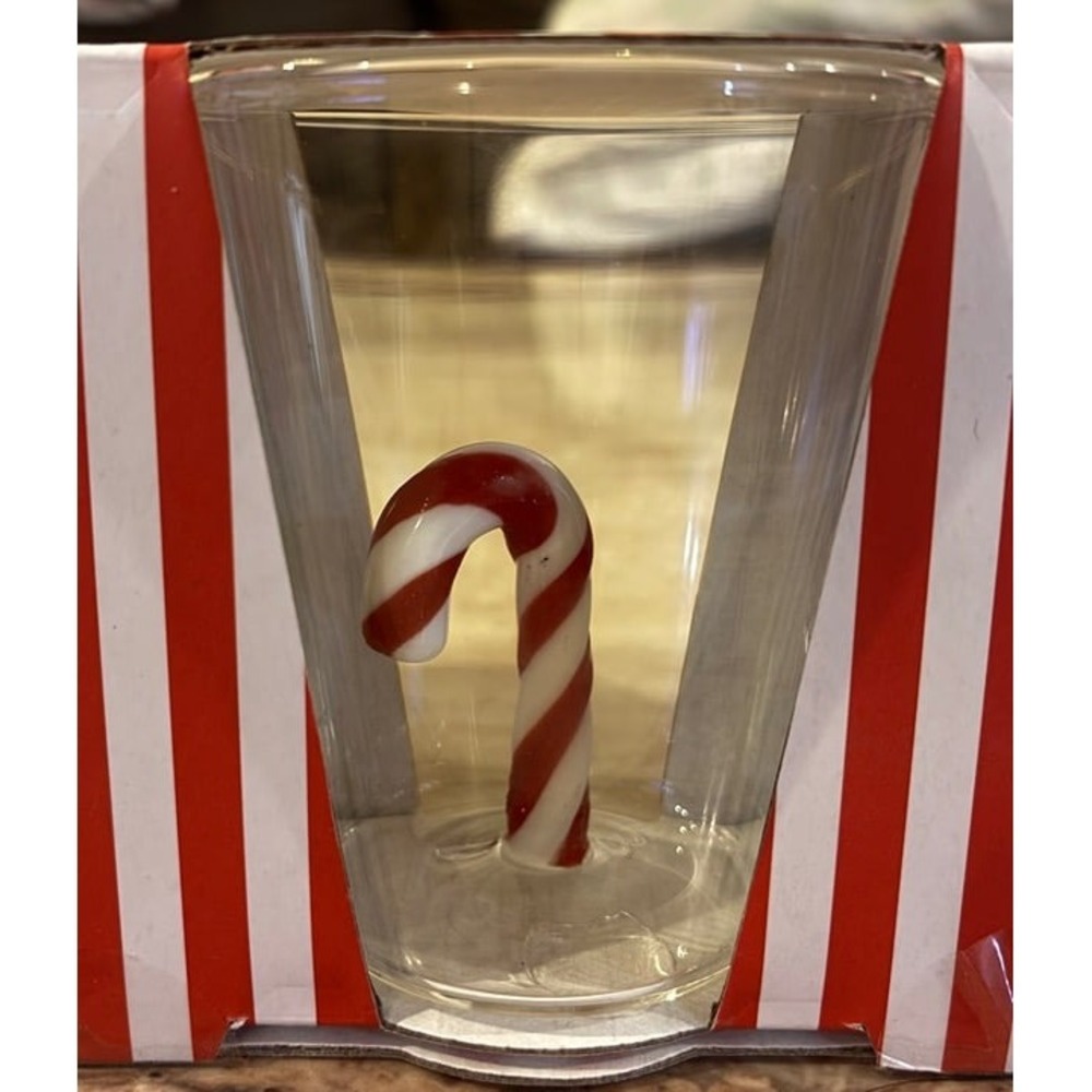 Set of 4 Christmas Holiday Icon Shot Glasses Festive 3D Glass Figurine Barware - Picture 4 of 6